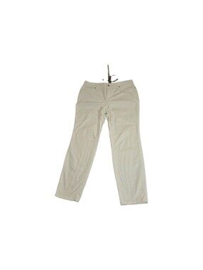 boston proper Jeans Sz 14 White Straight Leg Slight Distressed